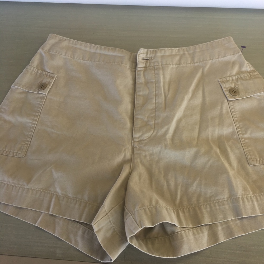 0073 J.Crew Size 12 Khaki Chino Shorts